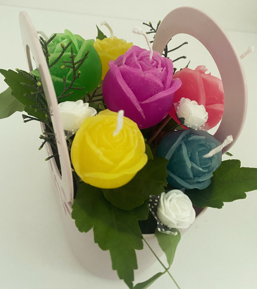 Букет од миризливи свеќи