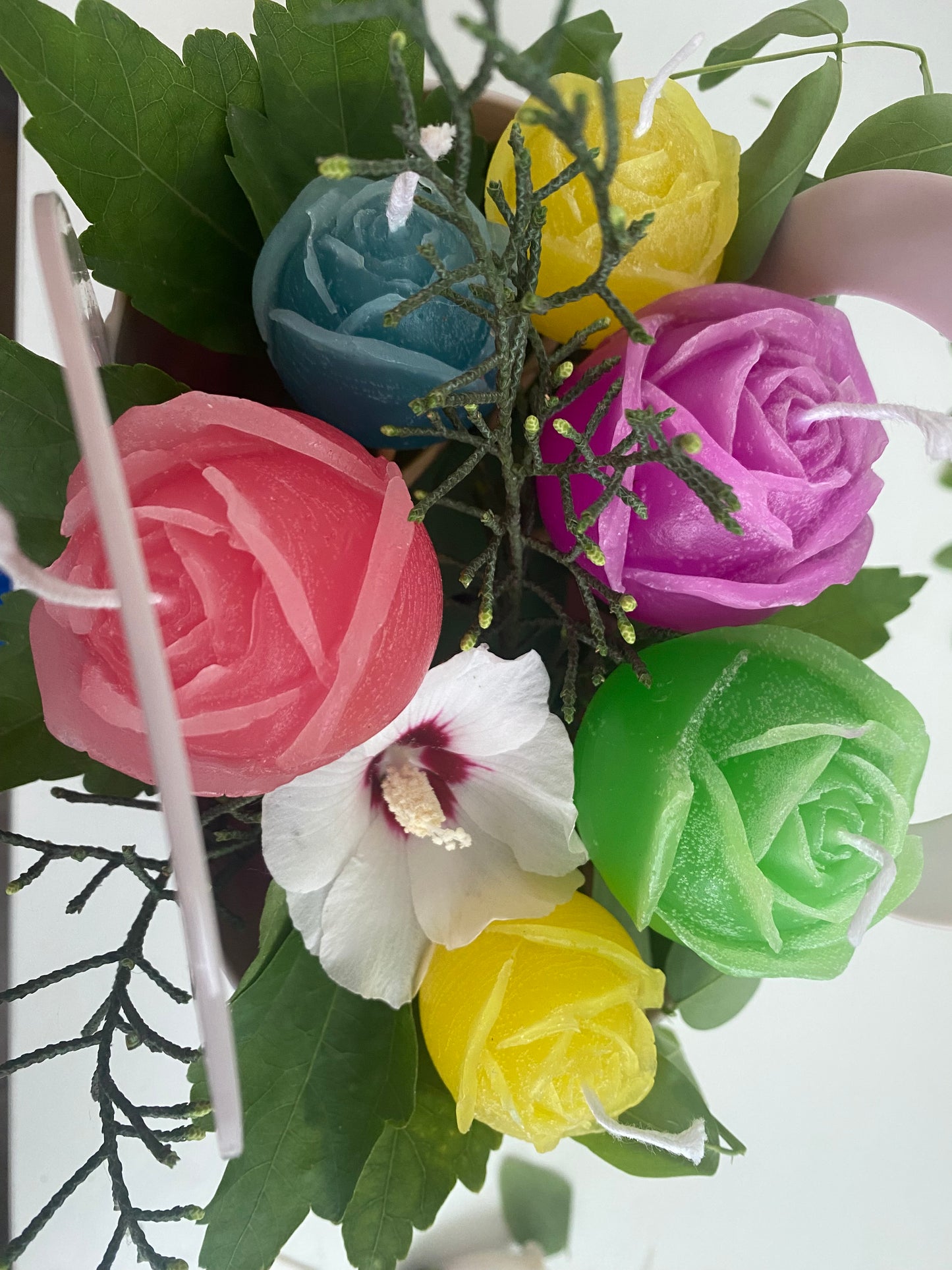 Букет од миризливи свеќи