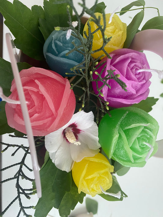 Букет од миризливи свеќи